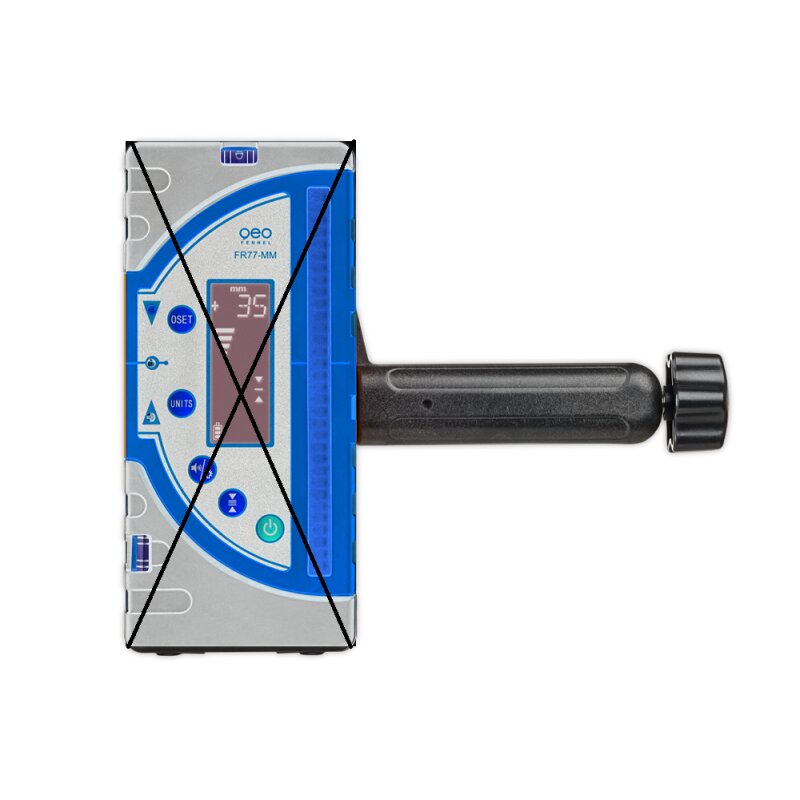 Halteklammer für Laserempfänger FR 77-MM / FR 77 / FR 75-MM / FR-DIST 30