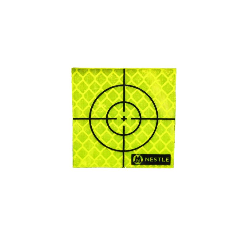 NESTLE Reflex-Zielmarke 40x40mm gelb, selbstklebend